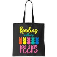Reading With My Peeps Gift for Teacher or Reader Bag