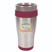 Rolling With My Homies Retro Bowling Bowler Team Funny 16oz Travel Tumbler