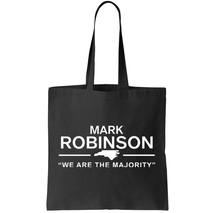 Roxan Wetzel Mark Robinson We Are The Majority Tote Bag