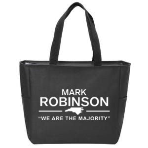 Roxan Wetzel Mark Robinson We Are The Majority Zip Tote Bag