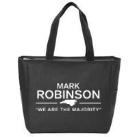 Roxan Wetzel Mark Robinson We Are The Majority Zip Tote Bag