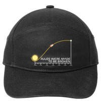 Rules Were Made To Be Broken 7-Panel Snapback Hat