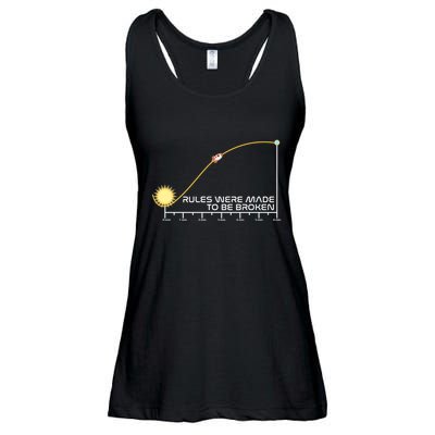 Rules Were Made To Be Broken Ladies Essential Flowy Tank