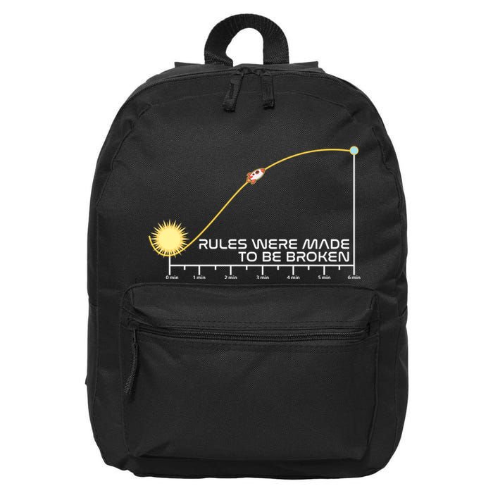 Rules Were Made To Be Broken 16 in Basic Backpack