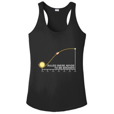 Rules Were Made To Be Broken Ladies PosiCharge Competitor Racerback Tank