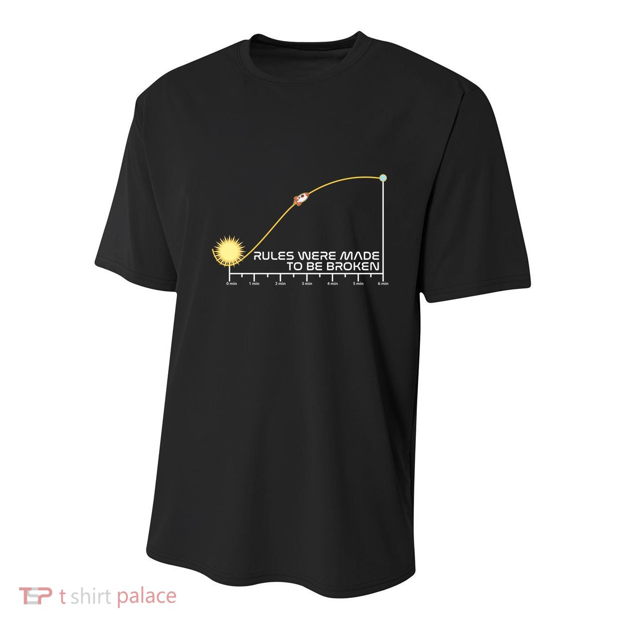 Rules Were Made To Be Broken Youth Performance Sprint T-Shirt