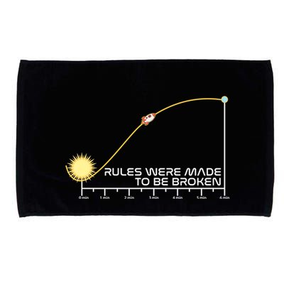 Rules Were Made To Be Broken Microfiber Hand Towel