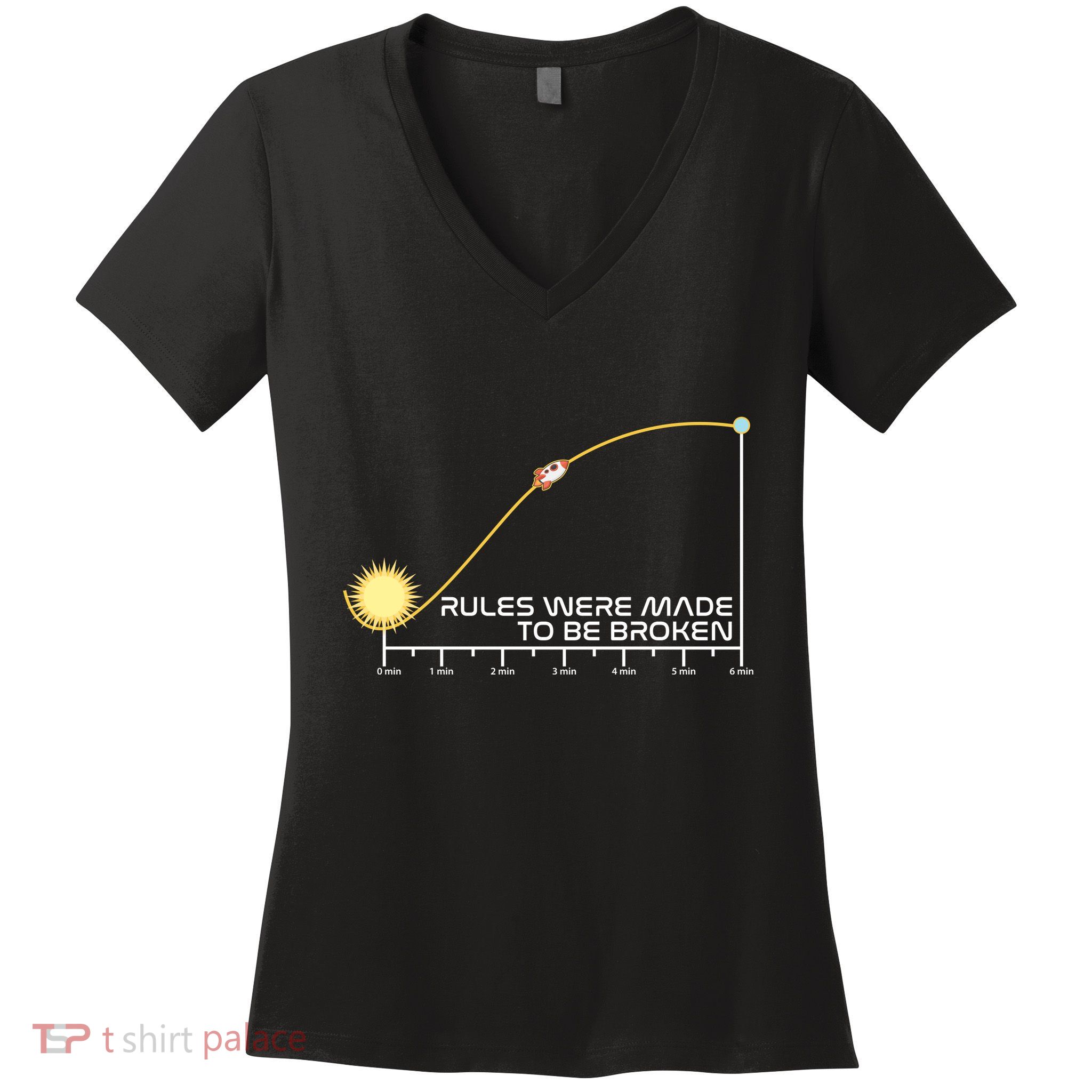 Rules Were Made To Be Broken Women's V-Neck T-Shirt