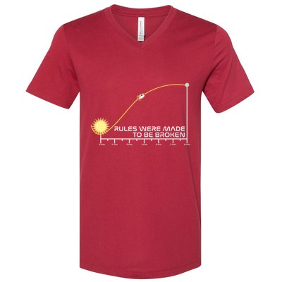 Rules Were Made To Be Broken V-Neck T-Shirt