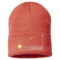 Rules Were Made To Be Broken Sustainable Knit Beanie