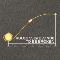Rules Were Made To Be Broken Cotton Canvas Backpack