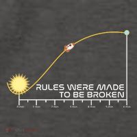 Rules Were Made To Be Broken Vector Backpack