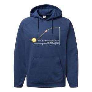 Rules Were Made To Be Broken Performance Fleece Hoodie