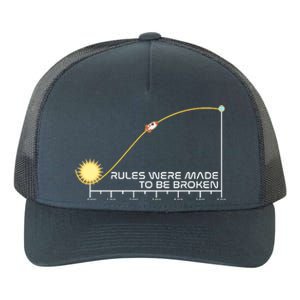 Rules Were Made To Be Broken Yupoong Adult 5-Panel Trucker Hat