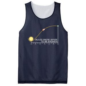 Rules Were Made To Be Broken Mesh Reversible Basketball Jersey Tank