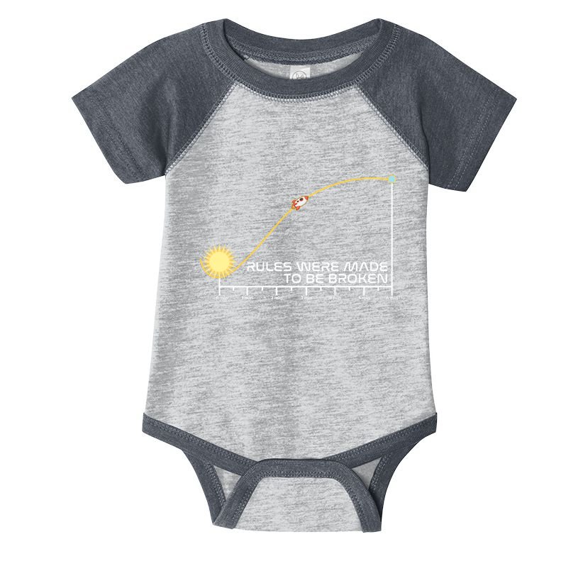 Rules Were Made To Be Broken Infant Baby Jersey Bodysuit