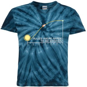 Rules Were Made To Be Broken Kids Tie-Dye T-Shirt