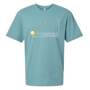 Rules Were Made To Be Broken Sueded Cloud Jersey T-Shirt