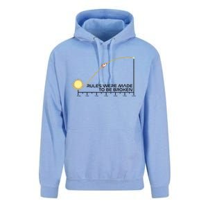 Rules Were Made To Be Broken Unisex Surf Hoodie