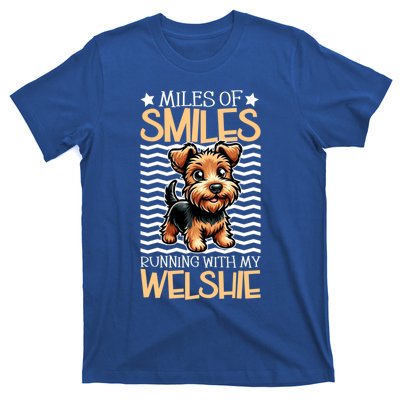 Running With My Welsh Terrier Gift T-Shirt