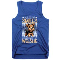 Running With My Welsh Terrier Gift Tank Top