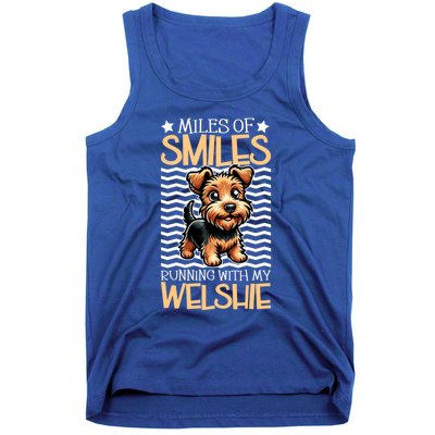 Running With My Welsh Terrier Gift Tank Top