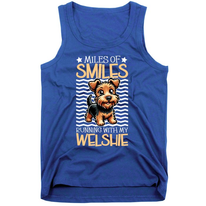 Running With My Welsh Terrier Gift Tank Top