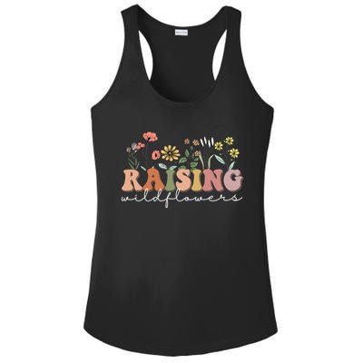 Raising Wildflowers Mommy And Me Mother Girl Baby Matching Ladies PosiCharge Competitor Racerback Tank
