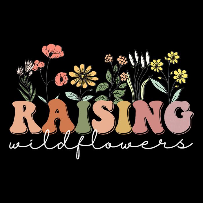 Raising Wildflowers Mommy And Me Mother Girl Baby Matching Womens Tank Top