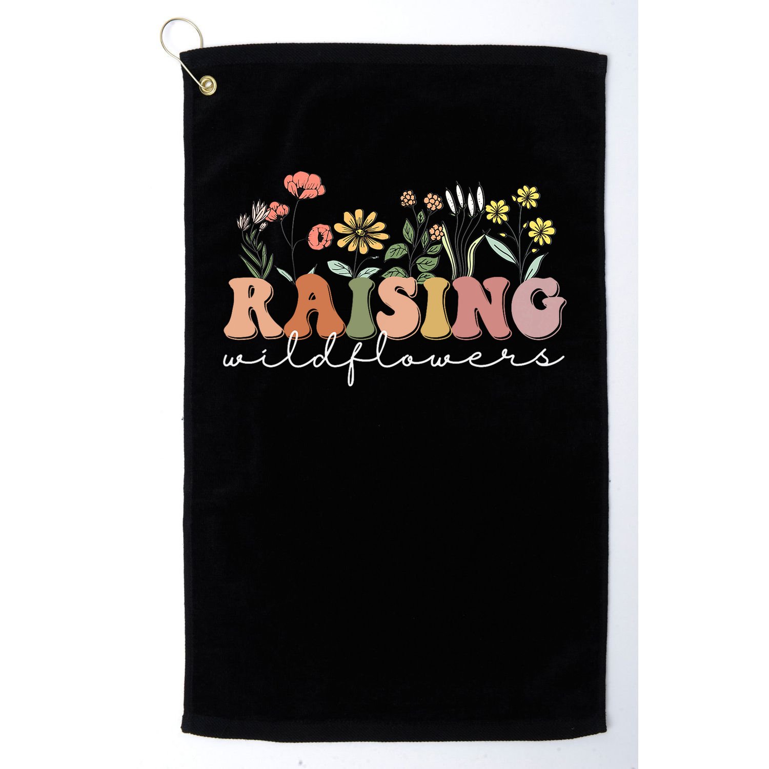 Raising Wildflowers Mommy And Me Mother Girl Baby Matching Golf Towel