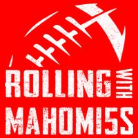 Rolling With Mahomes KC Football Sports Distressed Vintage Sweatshirt