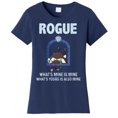 Rogue What's mine is mine. What's yours is also mine Women's T-Shirt