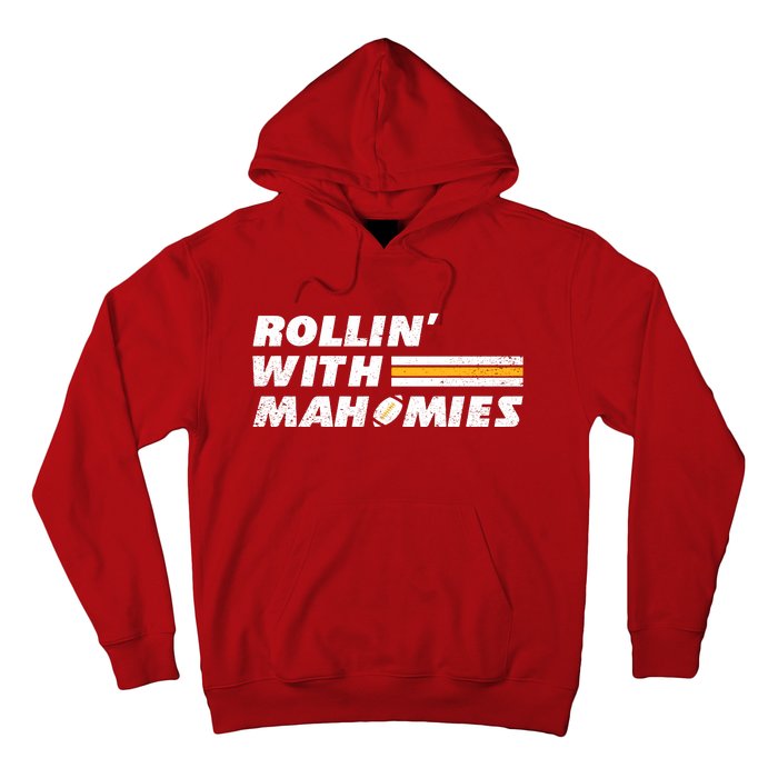 Rollin' With MaHOMIEs Football Fan Vintage Hoodie