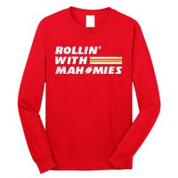 Rollin' With MaHOMIEs Football Fan Vintage Long Sleeve Shirt