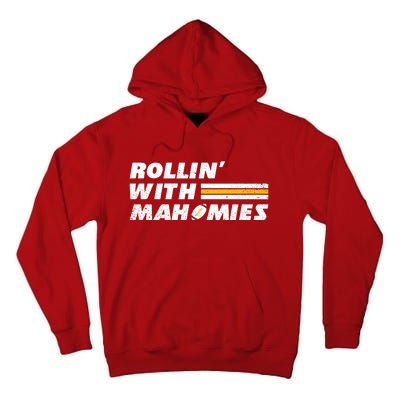 Rollin' With MaHOMIEs Football Fan Vintage Tall Hoodie