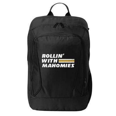 Rollin' With MaHOMIEs Football Fan Vintage City Backpack