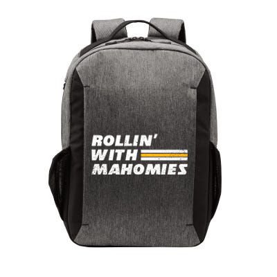 Rollin' With MaHOMIEs Football Fan Vintage Vector Backpack