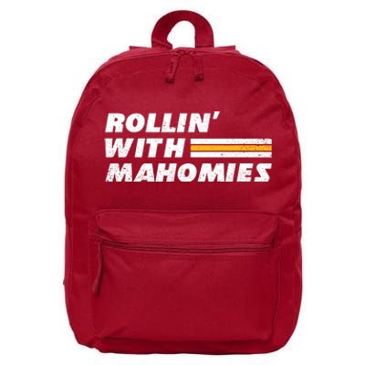 Rollin' With MaHOMIEs Football Fan Vintage 16 in Basic Backpack