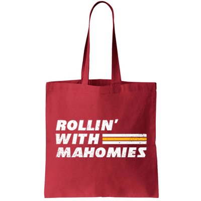 Rollin' With MaHOMIEs Football Fan Vintage Tote Bag