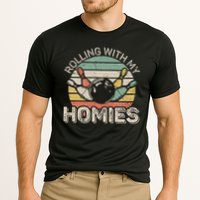 Rolling With My Homies Retro Bowling Bowler Team Funny Performance Shirt