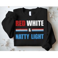 Red White & NattyLight For Beer Lovers amusing Sweatshirt
