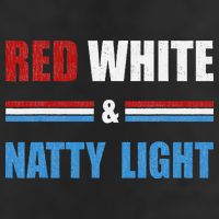 Red White & NattyLight For Beer Lovers amusing 15oz Campfire Ceramic Mug