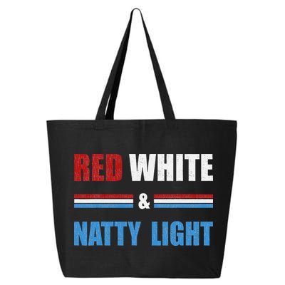 Red White & NattyLight For Beer Lovers amusing 25L Jumbo Tote
