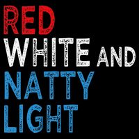 Red White & Natty-Light For  Beer Lovers amusing Backpack