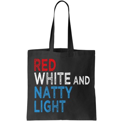 Red White & Natty-Light For  Beer Lovers amusing Bag