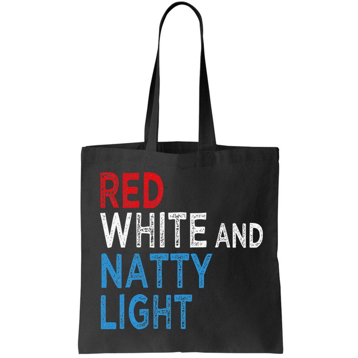 Red White & Natty-Light For  Beer Lovers amusing Bag