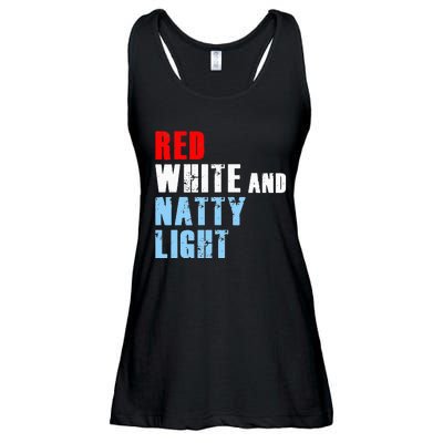 Red White & NattyLight For Wo 4th of July Ladies Essential Flowy Tank