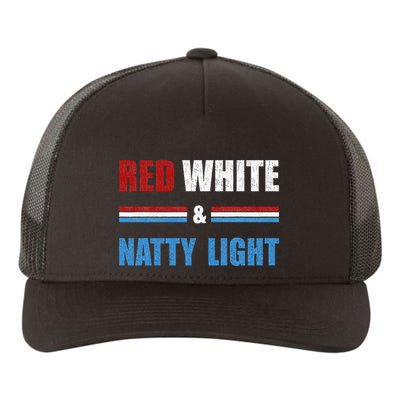 Red White & Nattylight Wo Beer Lovers Amusing Yupoong Adult 5-Panel Trucker Hat