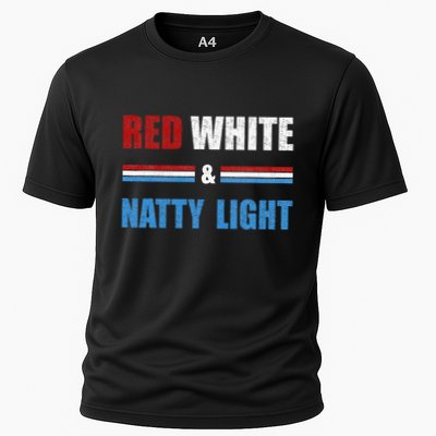 Red White & Nattylight Wo Beer Lovers Amusing Performance Shirt