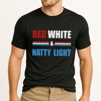 Red White & Nattylight Wo Beer Lovers Amusing Performance Shirt